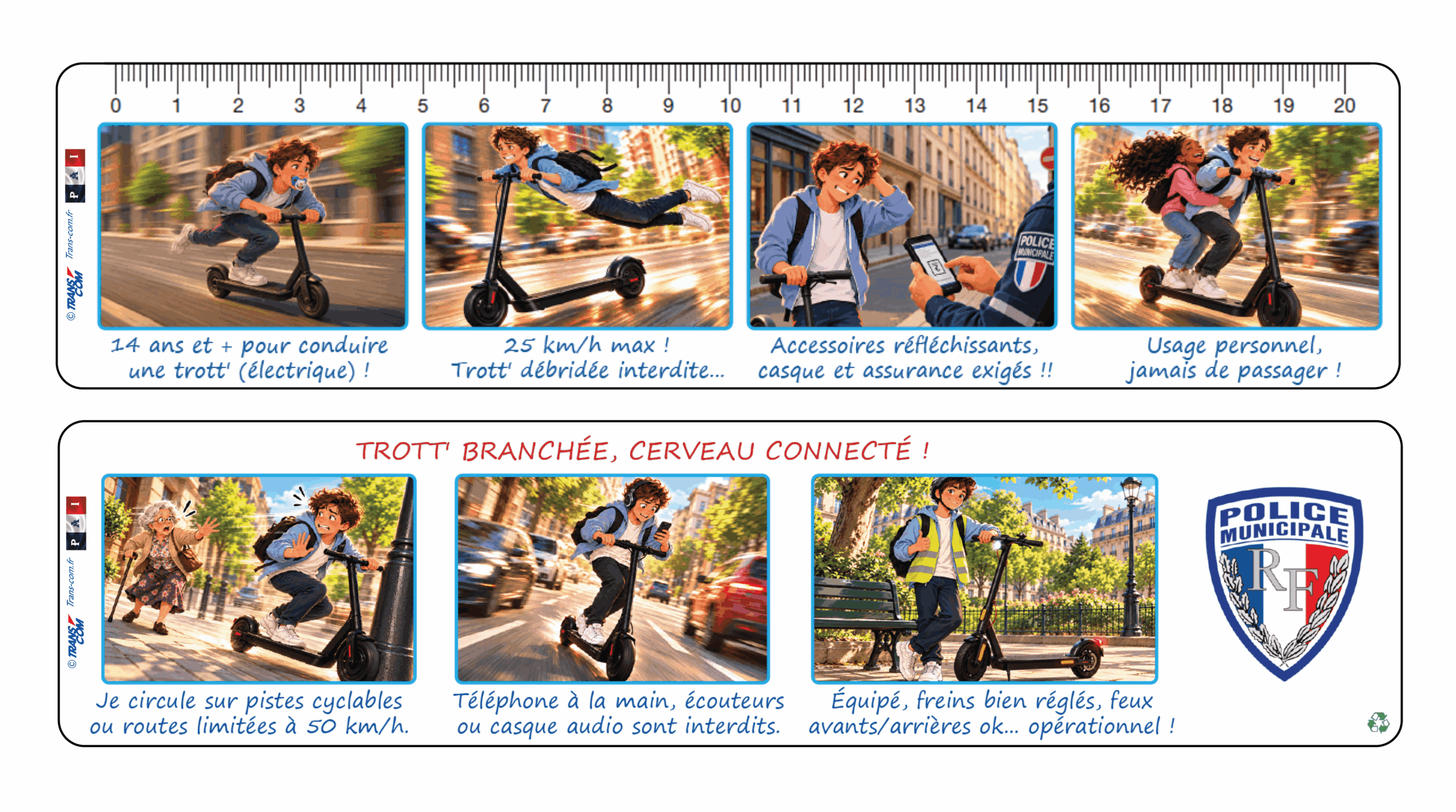 7 Trottinette électrique (EDPM) - Edition Ado liberté