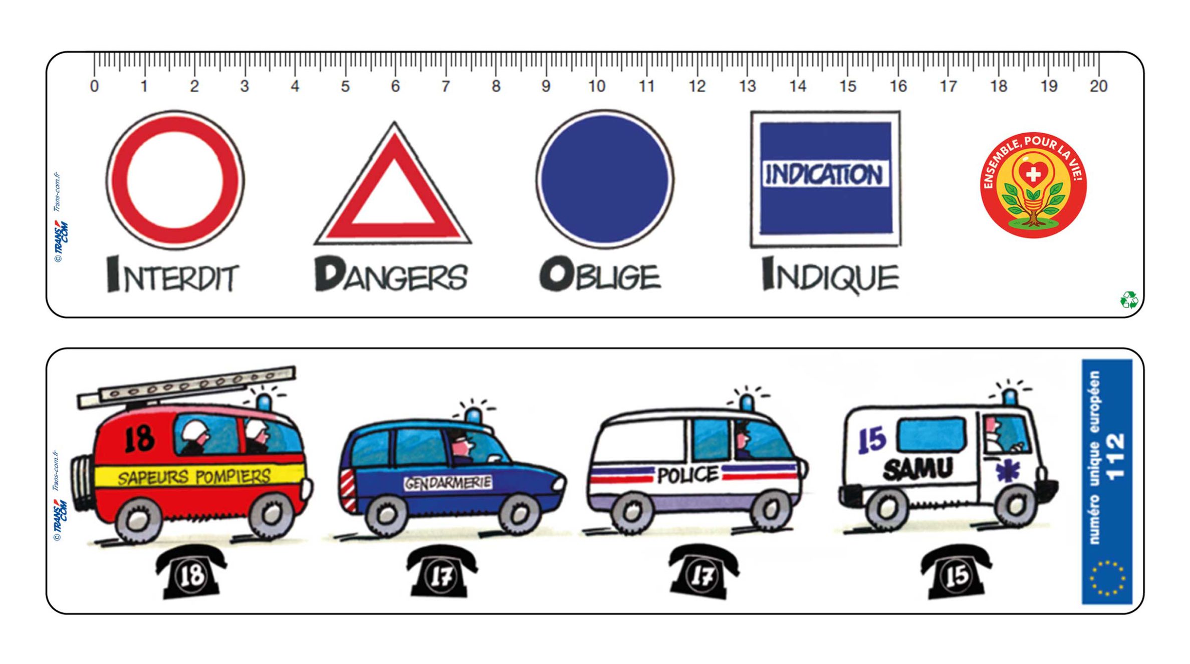 3 Panneaux et numéros d'urgence