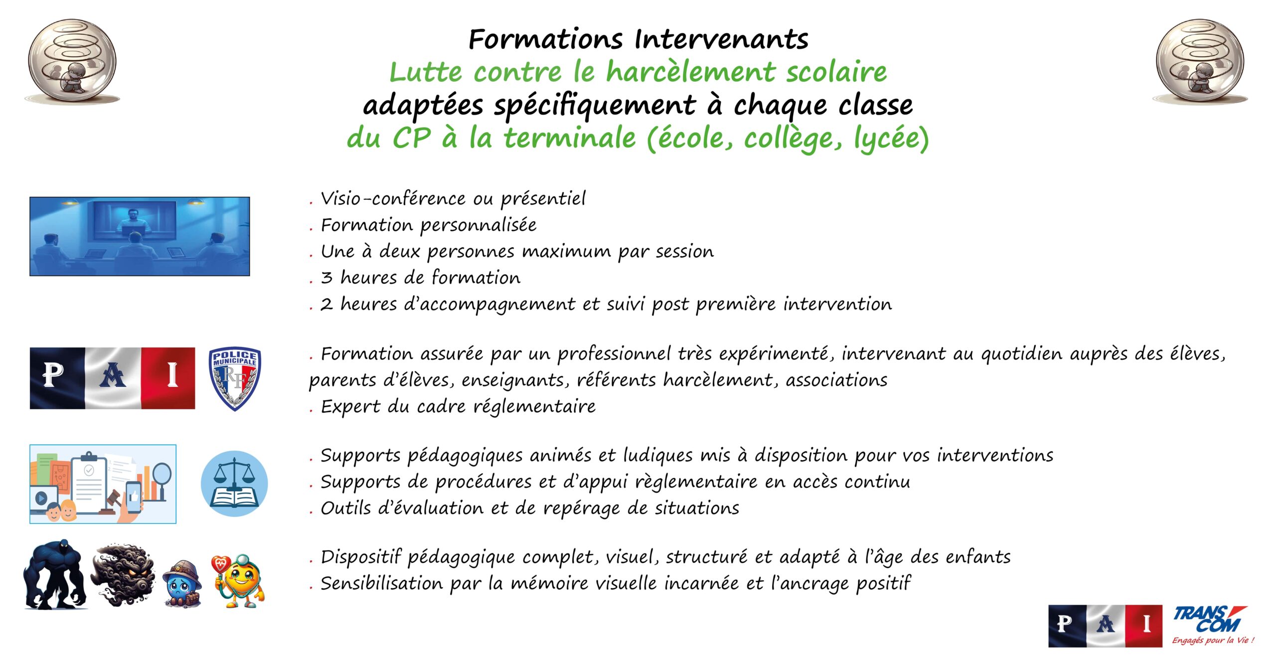Formations et accompagnement