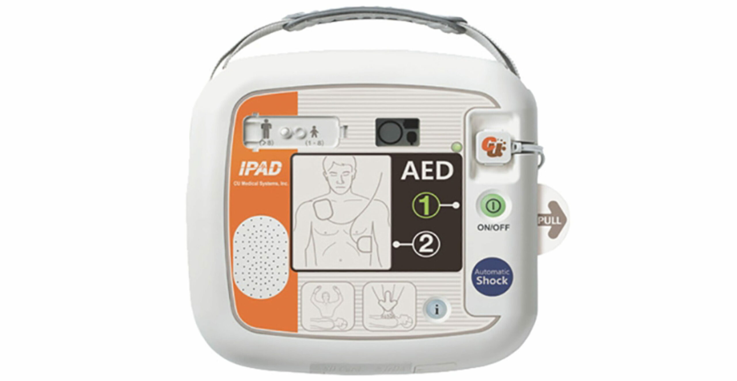 Défibrillateur automatique universel enfant/adulte