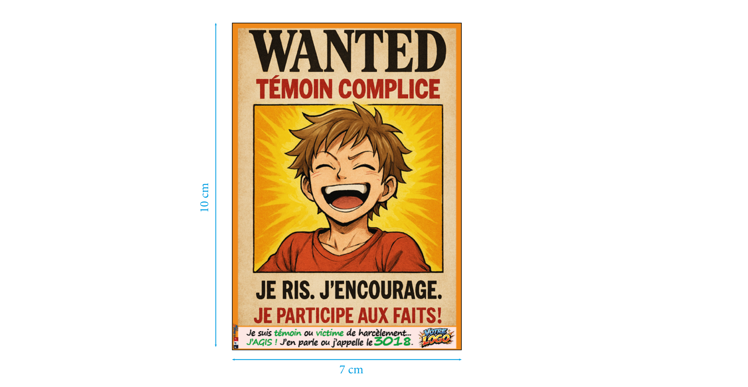 4 Témoin Complice 10 x 7 cm