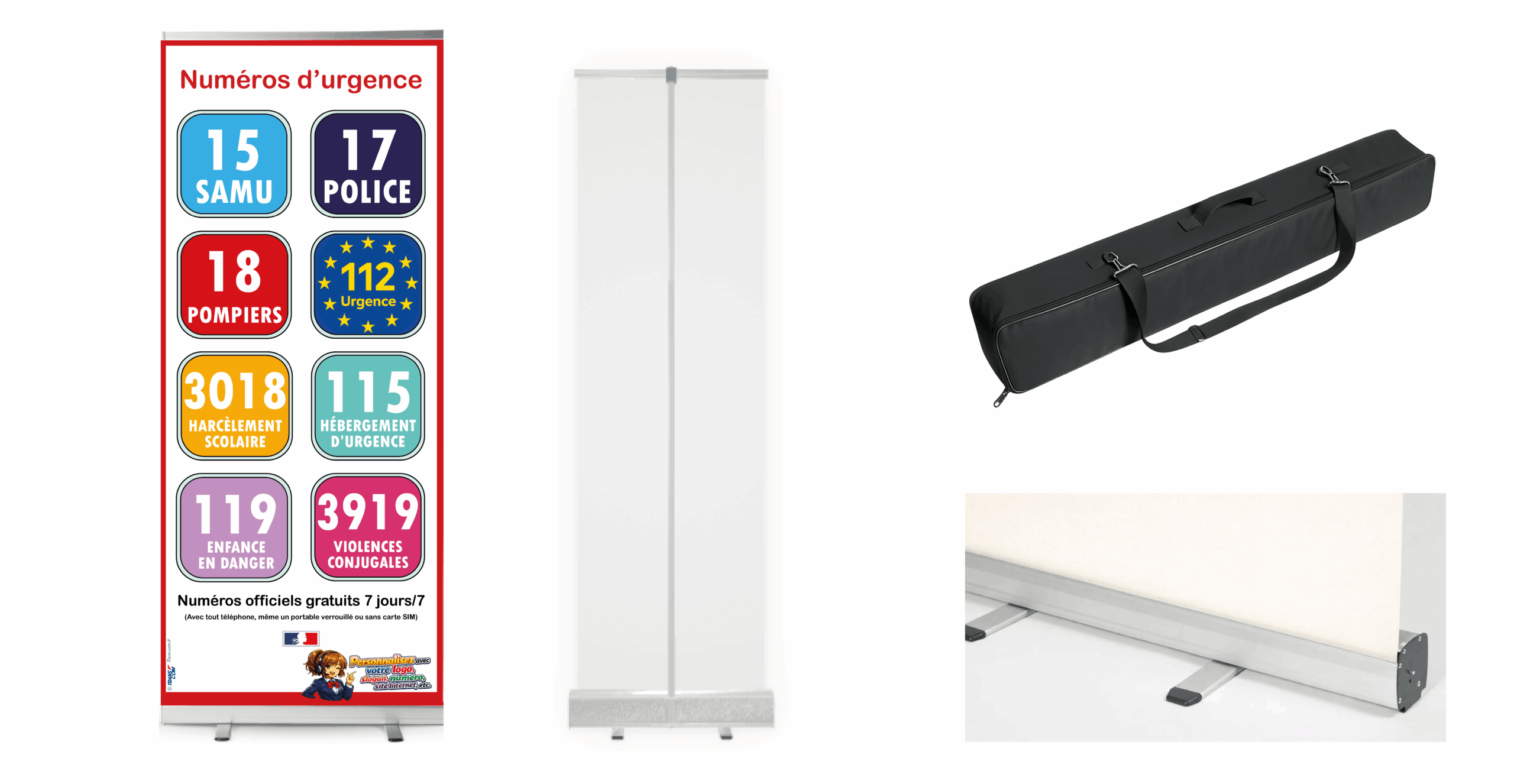 1 Les numéros d'urgence